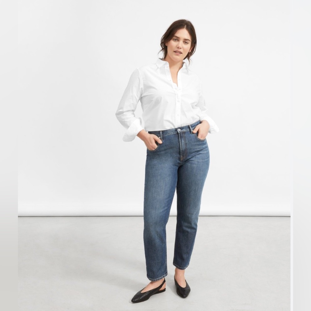 Everlane High Rise Straight Ankle Jean (multiple sizes)